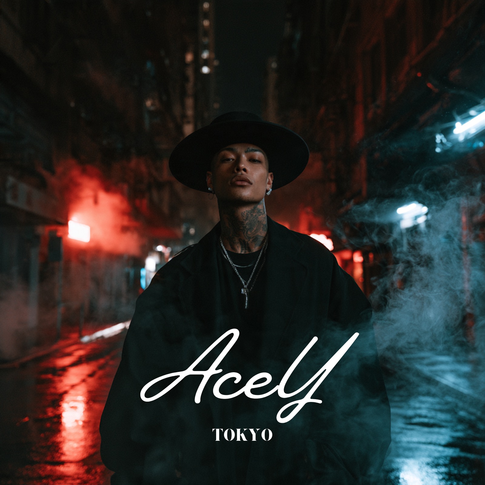 Aceyのリリース曲 TOKYOのアートワーク